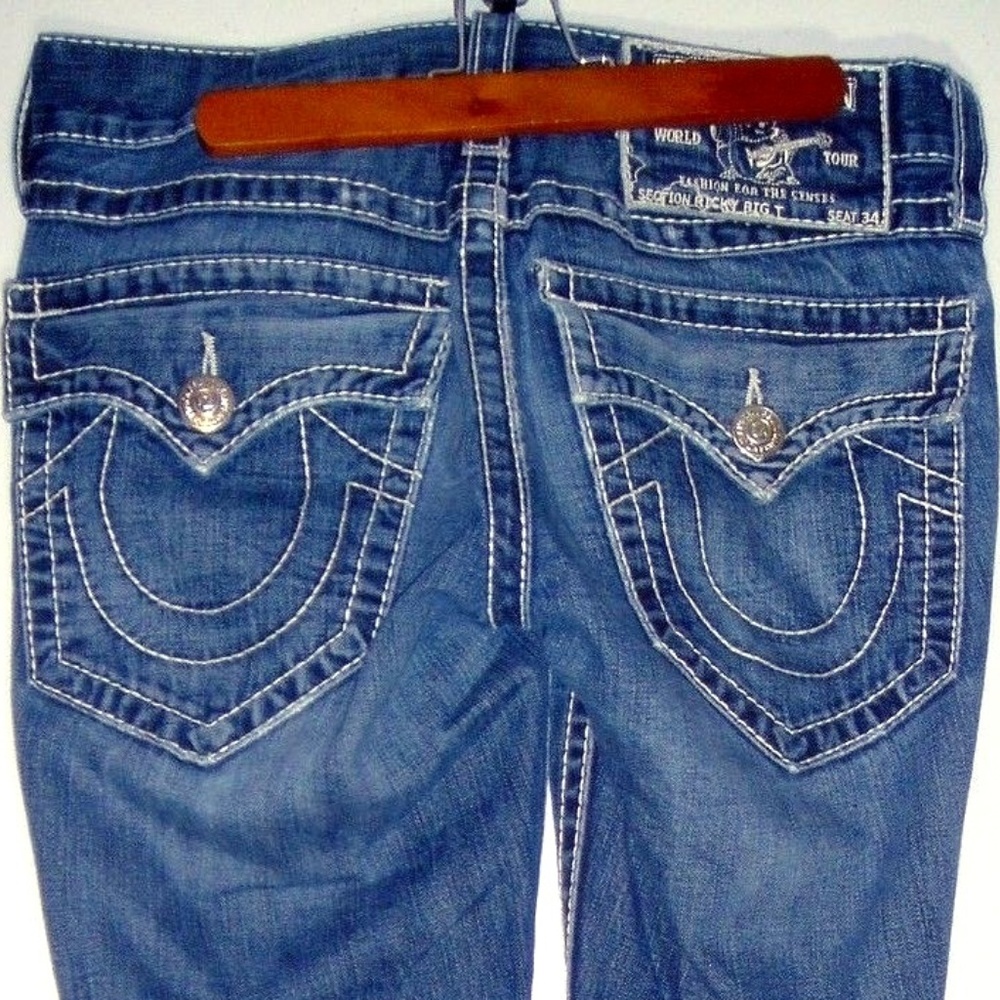 Authentic True Religion Jeans Mens Waist 30 Length